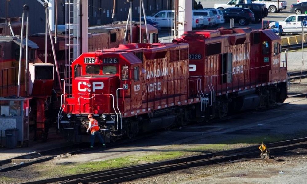 Canada's CP Rail shuts down the railroad, workers strike